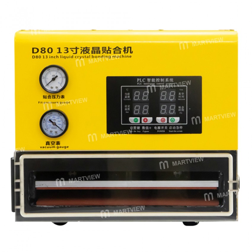 Kailiwei D80 13-inch Automatic OCA Laminating Machine for Phone Straight Screen / Cover Refurbish