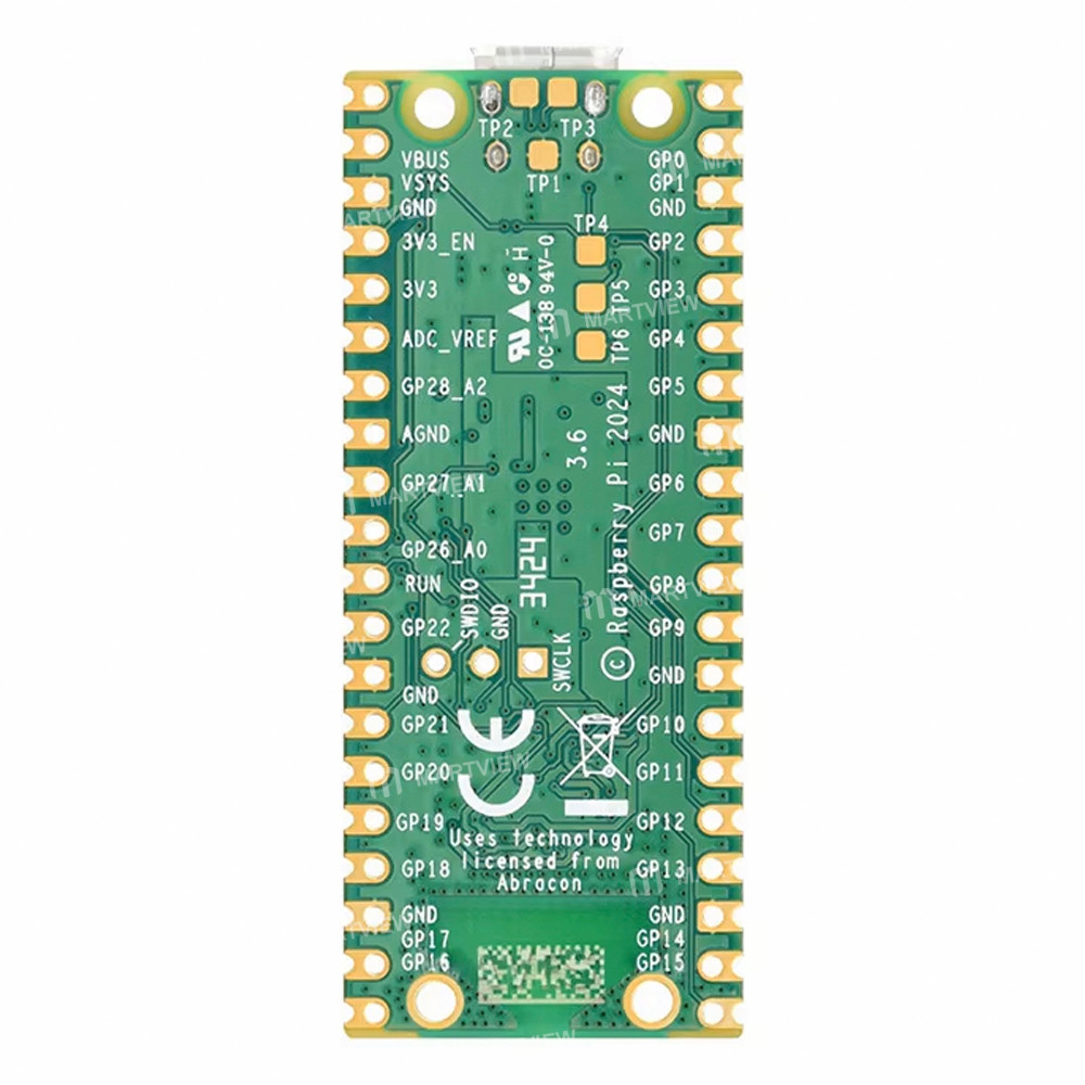 raspberry pi-pico-2w-dual-core-mini-development-board-supports-wifi-bluetooth-communication-features