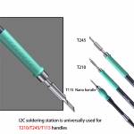 i2C 2SEN Nano Soldering Station Optional T245 T210 T115 Soldering Handle C245 C210 C115 Tip