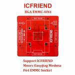 icfriend bga-emmc-4-in-1-base-board-support-moorc-easy-jtag-medusa-f64-emmc-socket-2