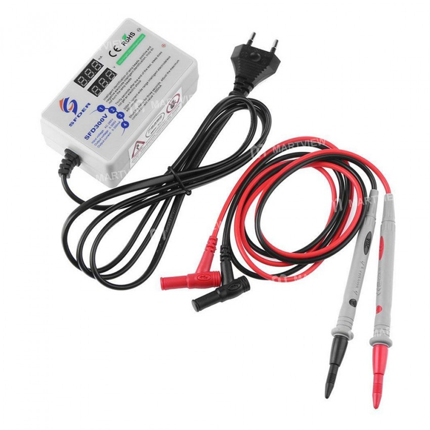 SFD300V 0-300V Voltage LCD Backlight Ultra-bright LED Intelligent Tester