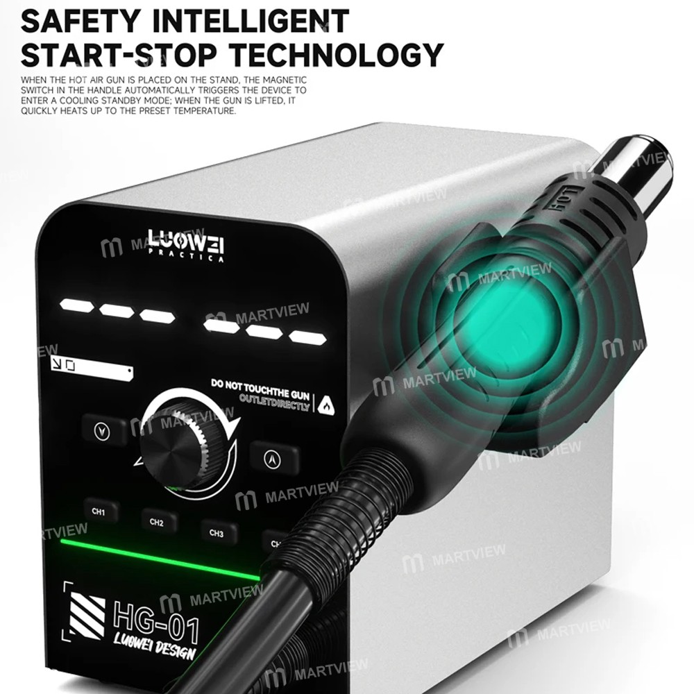 luowei hg-01-800w-intelligent-digital-hot-air-gun-bga-desoldering-rework-station-7