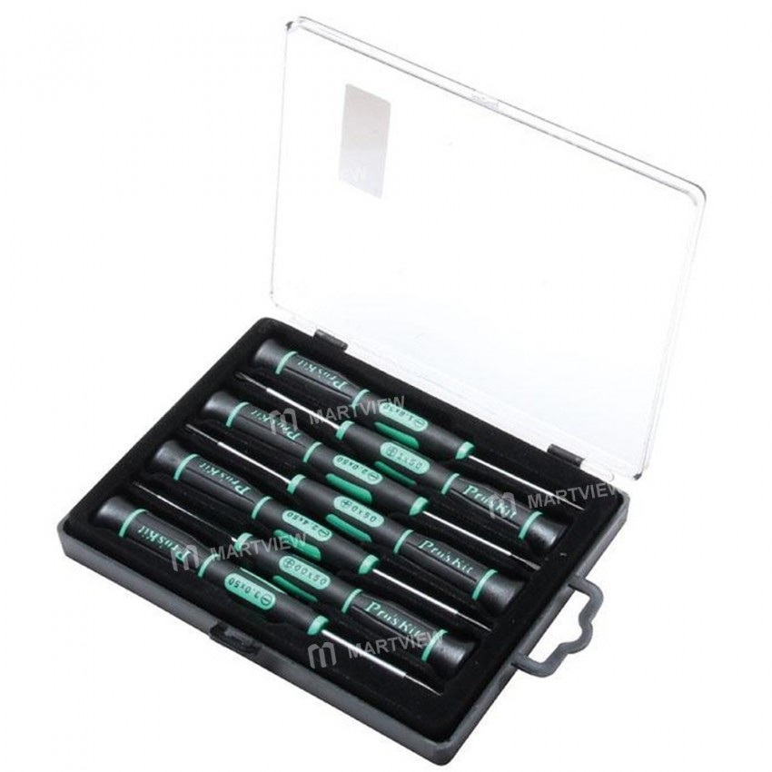 Pro'sKit SD-081H 7-in-1 Mini Multifunction Precision Cross-shaped Screwdriver Set