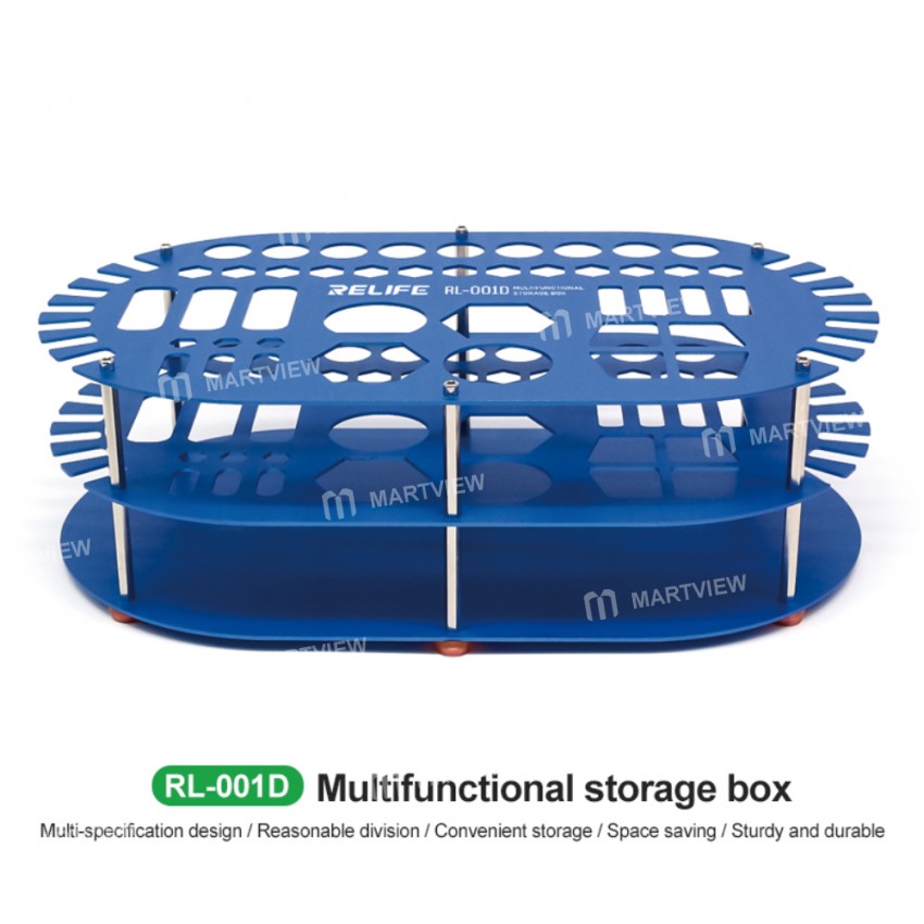 Relife RL-001D  Stainless Steel Non-slip Large Capacity Multifunction Storage Box