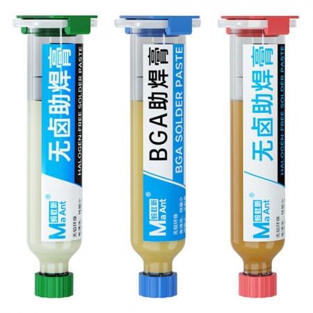 MaAnt Lead-Free Halogen-Free BGA Flux Paste for Motherboard Chip Soldering Repair