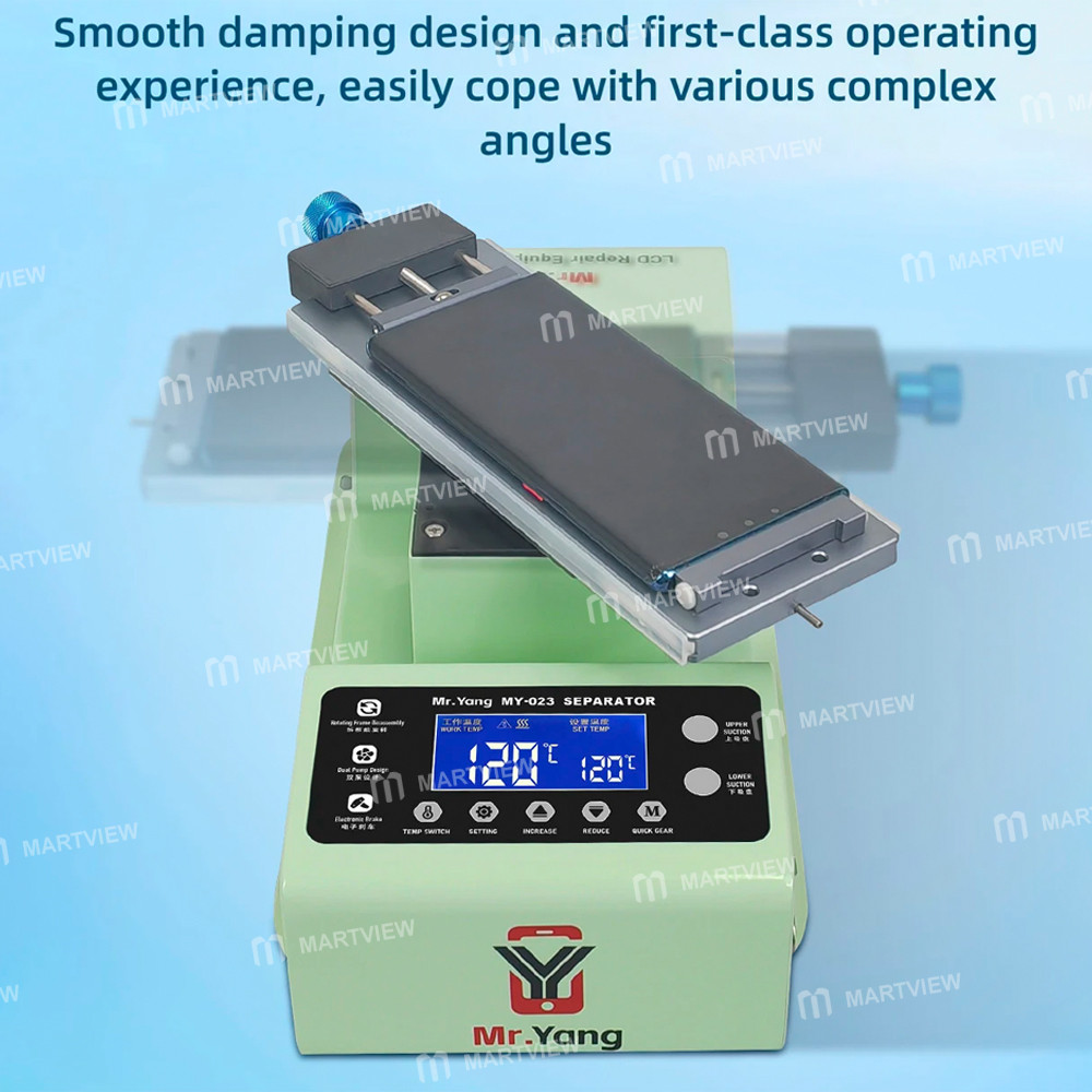 mr yang-my-023-360-degree-rotating-mobile-phone-screen-heating-separator-with-built-in-dual-pumps-4