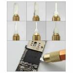 Professional S1018 A8 A9 A10 IC Chip BGA Motherboard PCB Circuit Board Repair Knife Curved Thin Blad