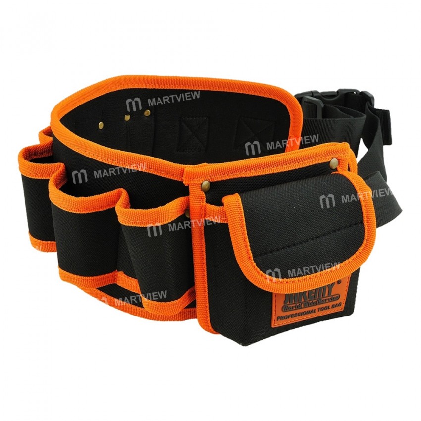 Jakemy JM-B04 Multi-function Durable Belt Canvas Tool Bag with Multiple Pockets