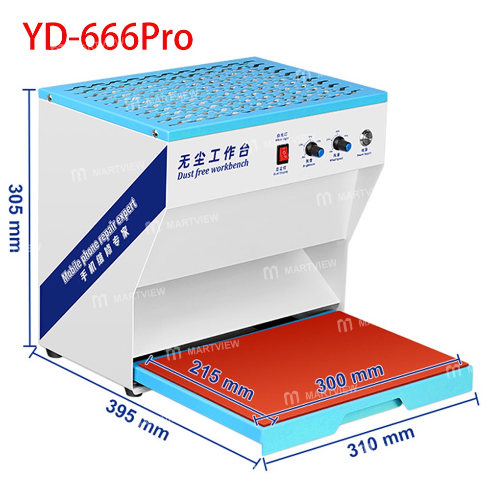 yyd yd-666-series-high-clearance-dust-free-workbench-for-mobile-phone-screen-repair-7