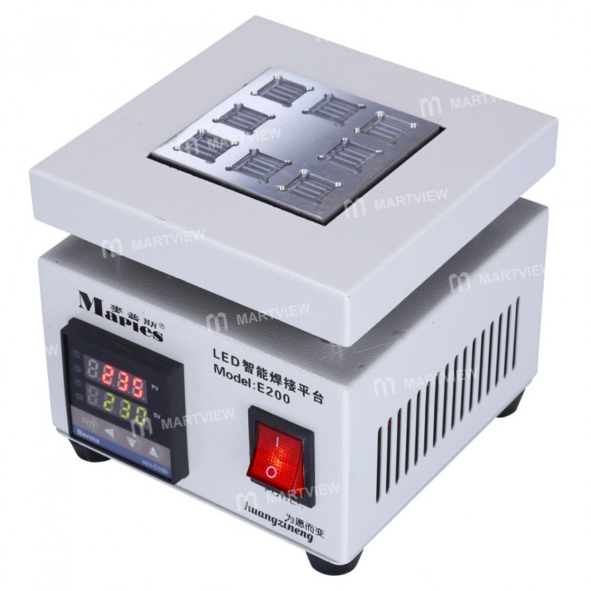 Maples E200 LED Display Adjustable Thermostat Heating Platform Preheating Station Degumming Special