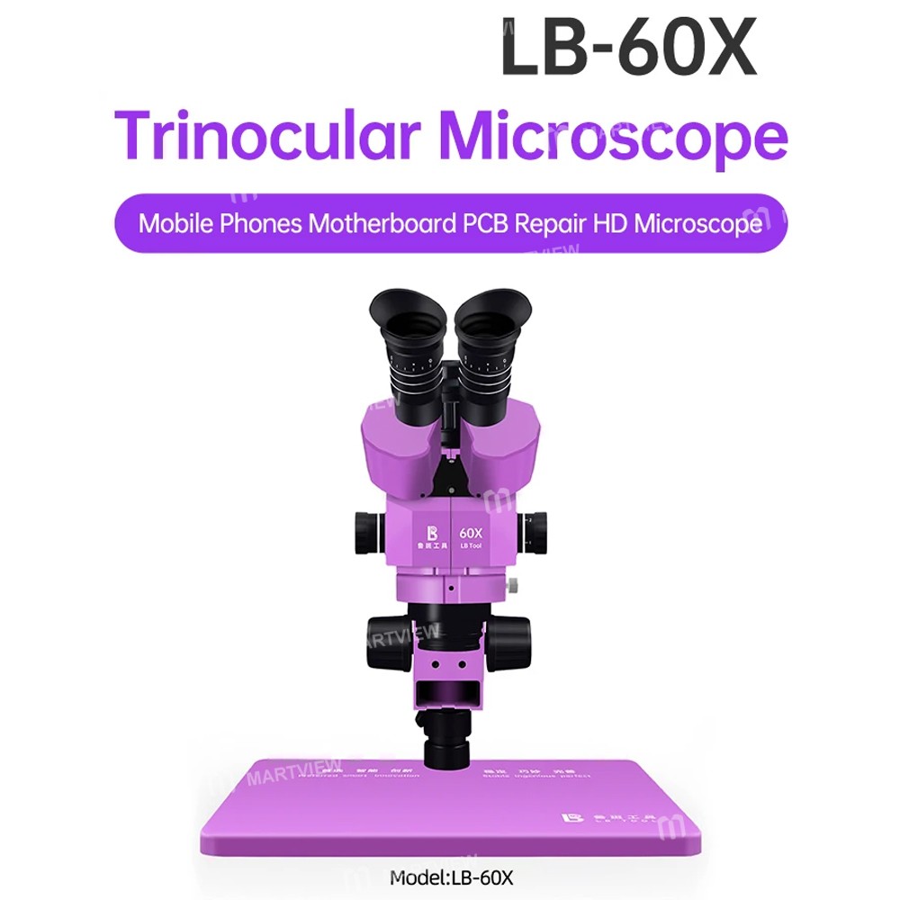 luban lb-60x-660x-trinocular-stereo-microscope-support-diopter-adjustment-for-pcb-soldering-repair-3