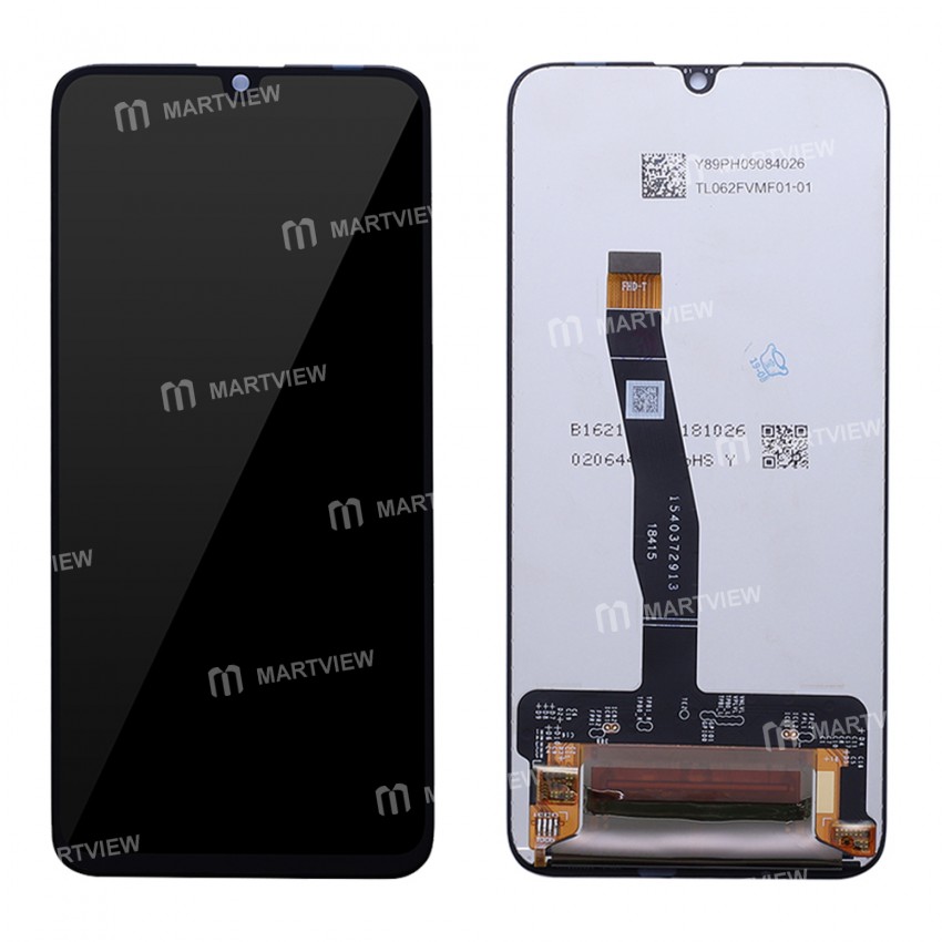 LCD Display Touch Screen Digitizer Assembly Replacement for Huawei P Smart 2019 - Black