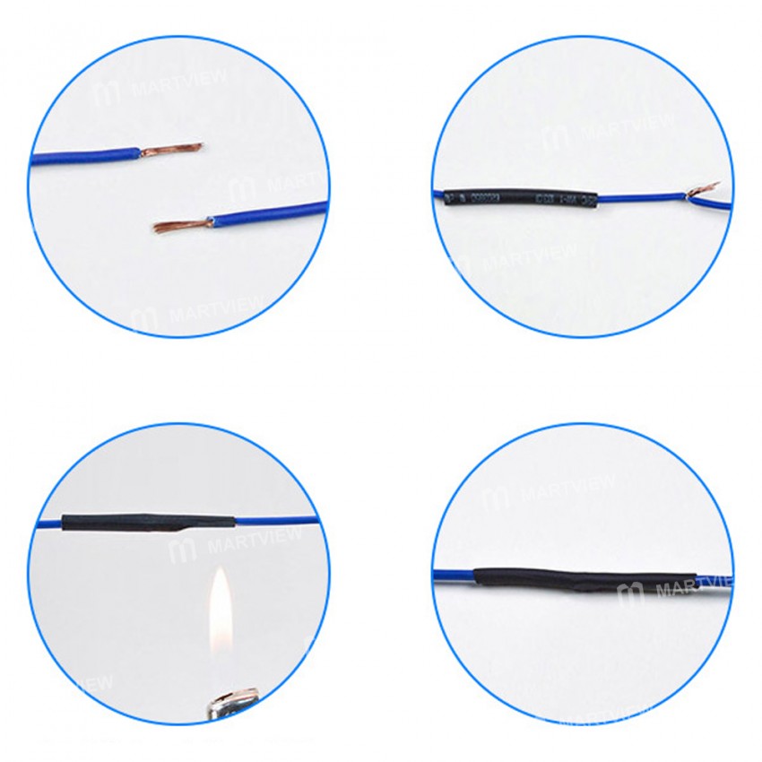 Multi-specification Insulating Heat Shrinkable Tube Combination Set for Cable Protection