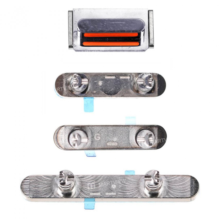 Replacement side bottom set for iPhone 12pro 12pro max silver