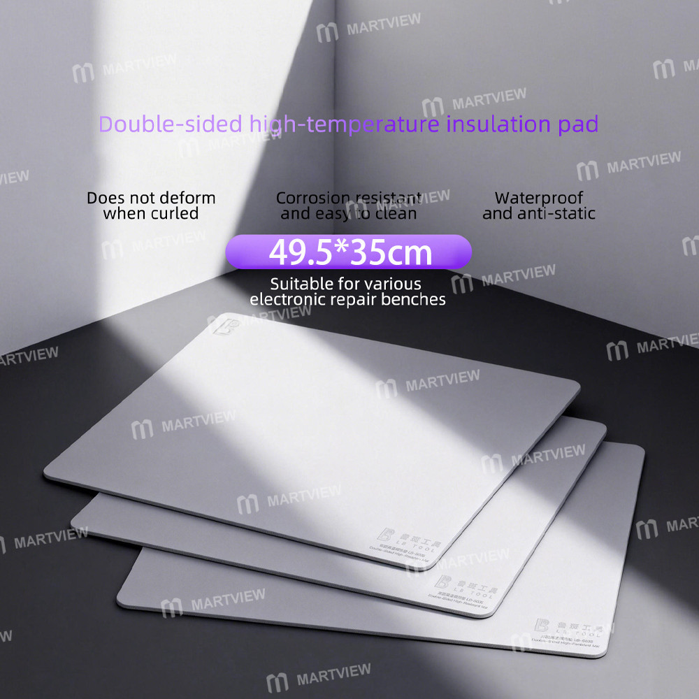 luban lb-5035-double-sided-high-temperature-resistant-silicone-repair-heat-insulation-pad-2