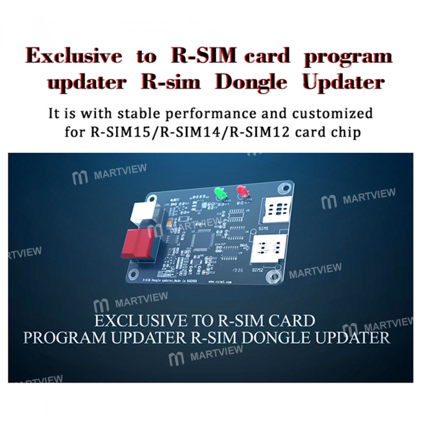 Replacement r sim dongle updater exclusive to r sim card program for rsim 12 rsim 14 rsim15
