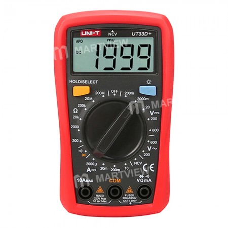 UNI-T UT33D+ LCD digital display Portable Precision Multimeter with NFC Function