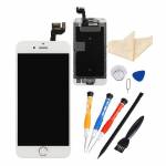 Replacement original LCD display touch screen for iPhone 6s with spareparts home button earphone cam