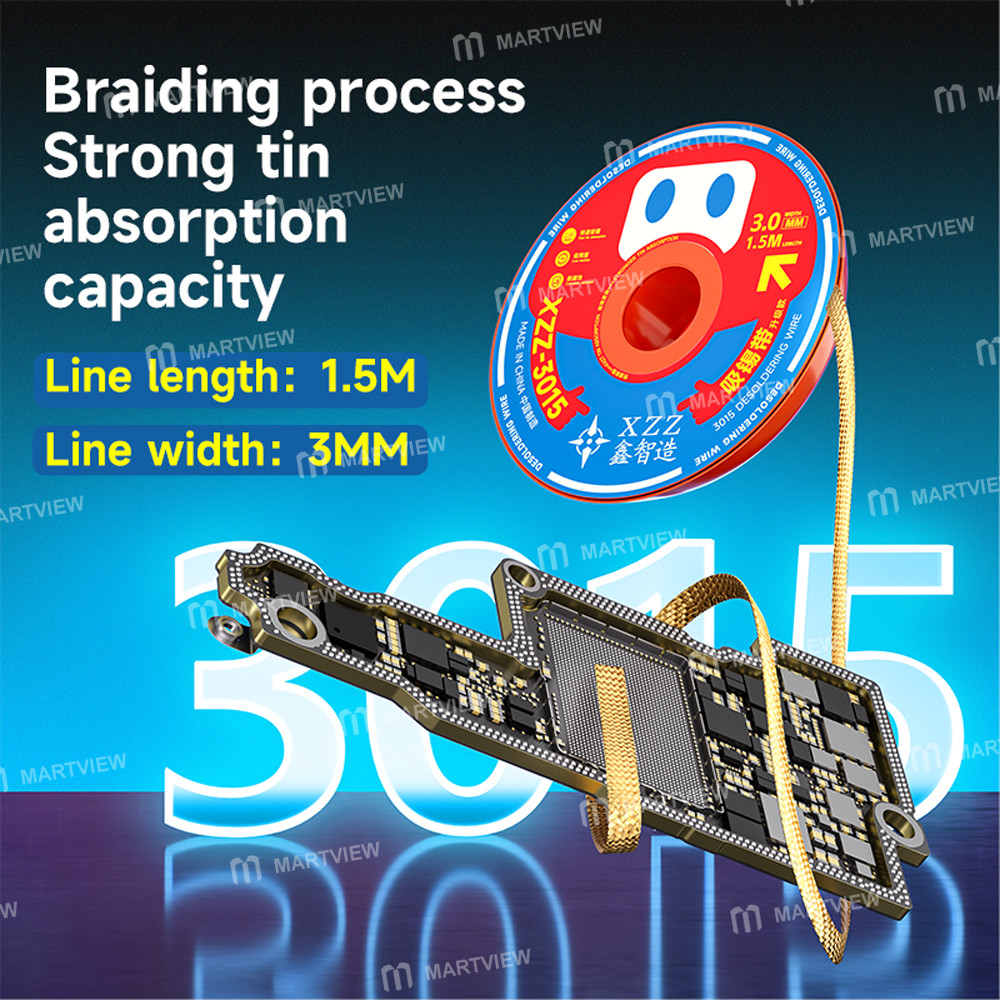 xzz 3015-15m-30mm-no-clean-powerful-desoldering-wire--10pcs-4