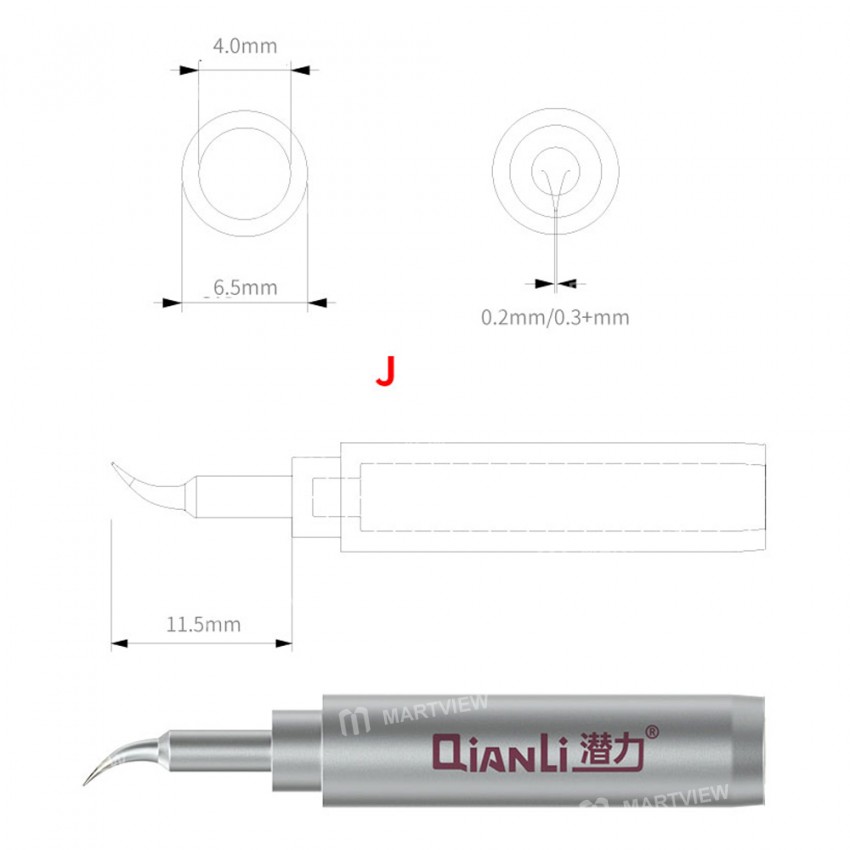 QianLi High-Quality 936 Bumblebee Lead-free Solder Iron Tip