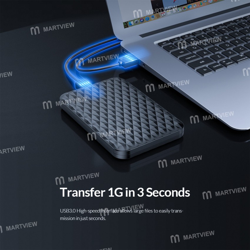 Orico 2.5-inch SATA to USB 3.0 External HDD Case