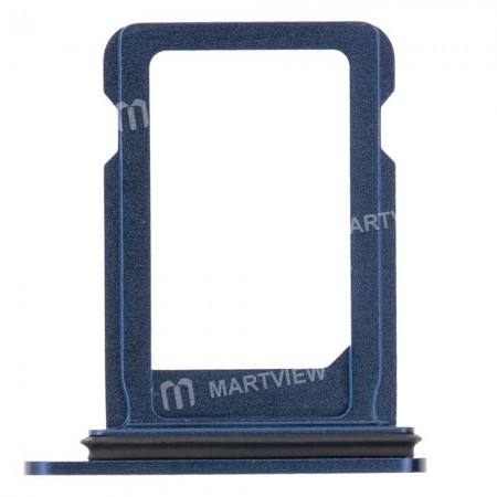 Replacement sim card tray for iPhone 12 mini blue