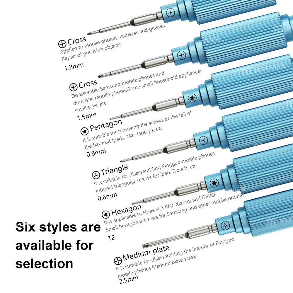 maant my-081-little-blue-fat-magnetic-s2-steel-screwdrivers-for-mobile-phone-disassembly-3