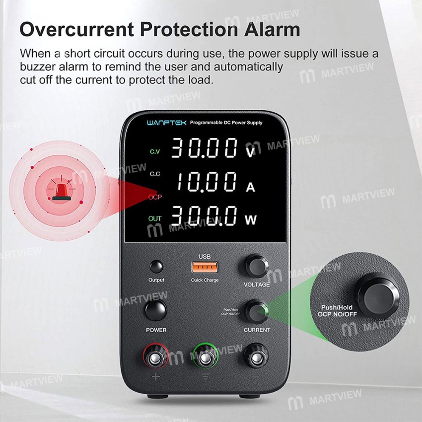 wanptek wps3010h-30v-10a-4-digits-display-led-high-precision-adjustable-regulator-dc-power-supply-6