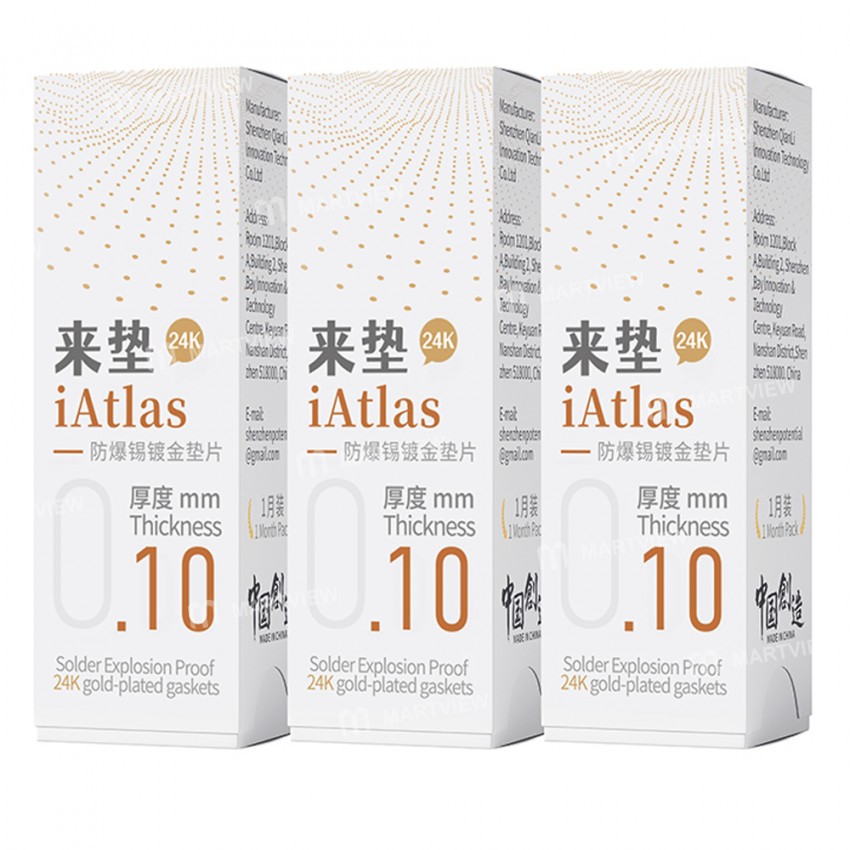 Qianli iAtlas 24k Explosion Proof Gold-plated Foil Gasket for Phone Motherboard Reballing Repair