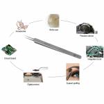 BST-Q3 / Q5 Stainless Steel Superfine Pointed Precision Fly Line Tweezers