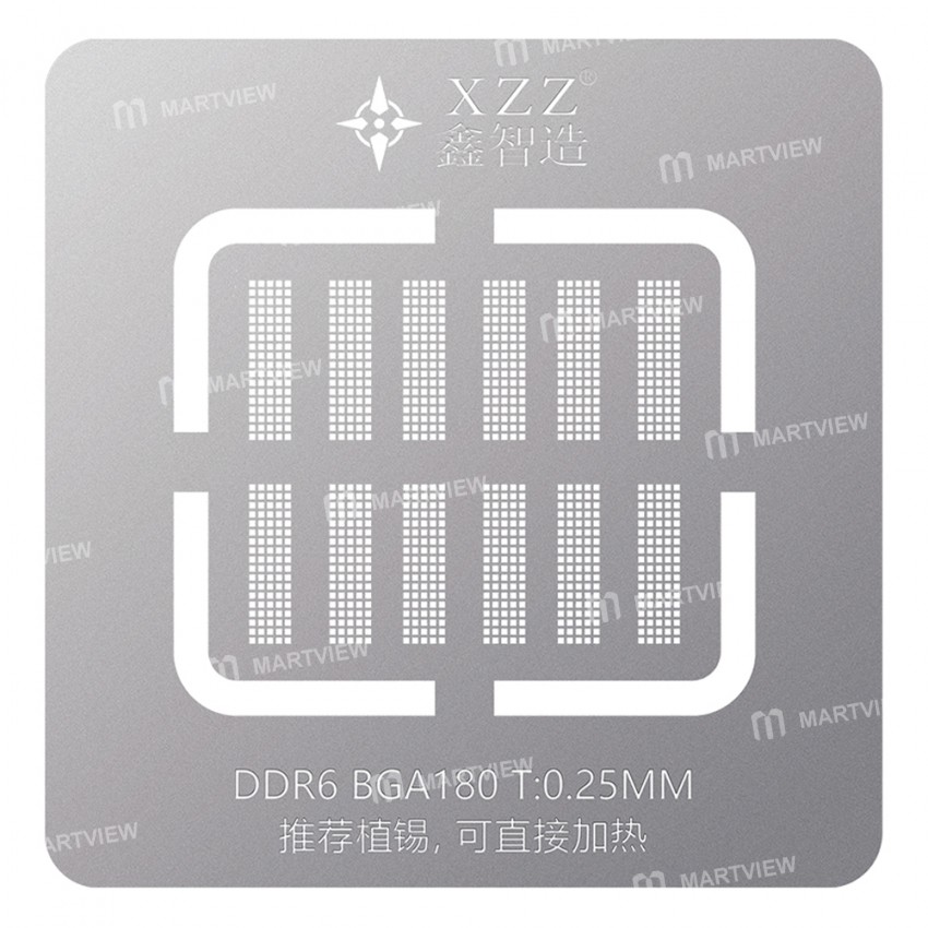 xinzhizao ddr5-ddr5x-ddr6-memory-particle-chips-magnetic-bga-reballing-tin-planting-platform-6