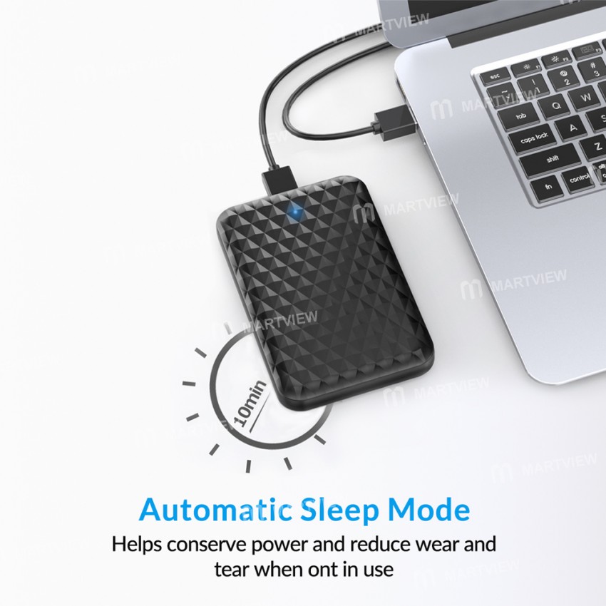 Orico 2.5-inch SATA to USB 3.0 External HDD Case