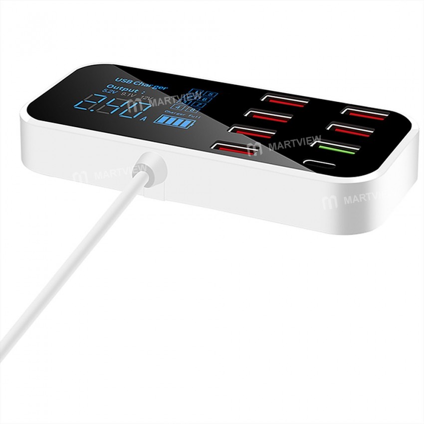 8 port-usb-qc30-quick-charging-intelligent-vehicle-charger-with-led-display-11