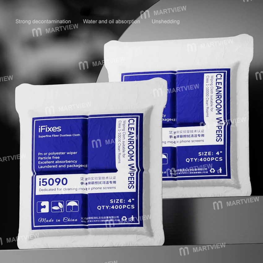 ifixes i5090-10x10cm-soft-dust-free-clean-cloth-for-mobile-phone-camera-pc-cleaning-2