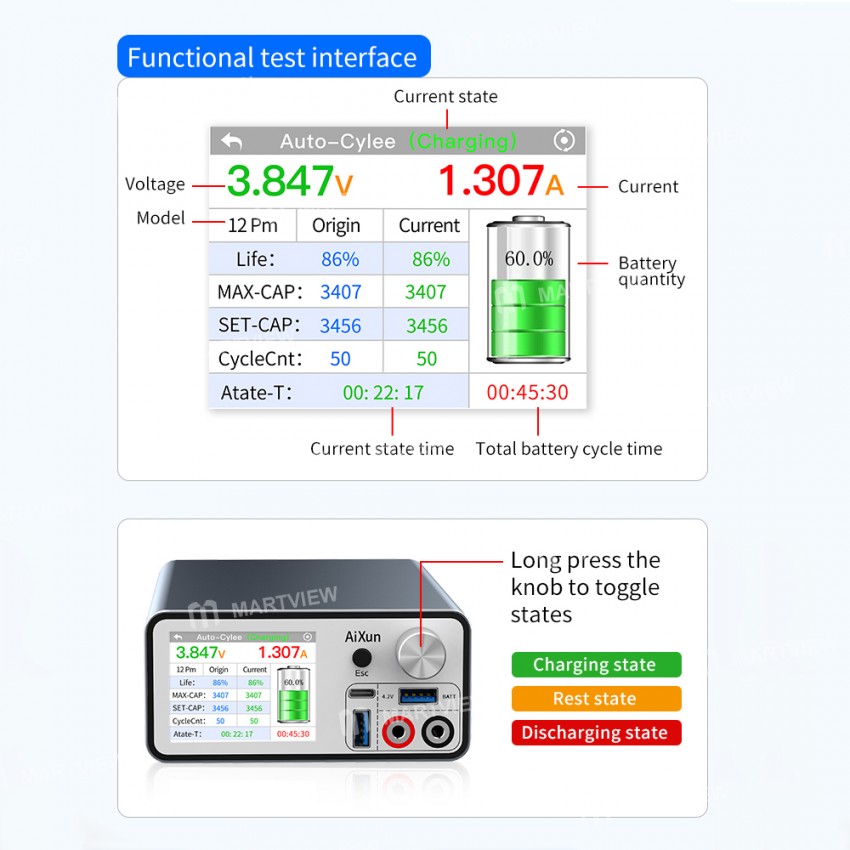 aixun battery-calibration-module-used-with-aixun-p24082408s-ammeter-for-iphone-11-13pro-max-3