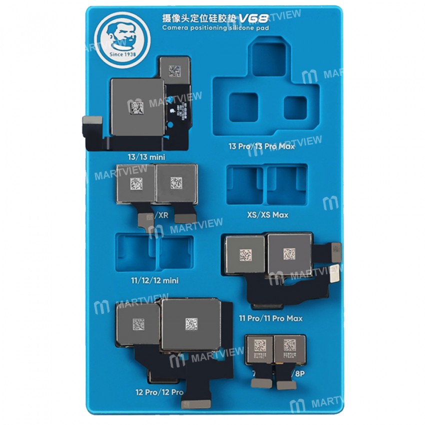Mechanic V68 Camera Positioning Silicone Pad Dedicated for iPhone 7 to 13 Pro Max
