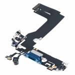 Replacement usb charging flex cable for iPhone 13 mini blue