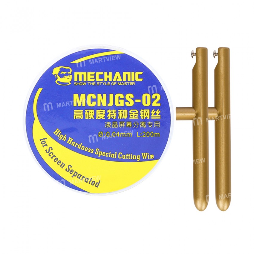 Mechanic MCNJGS-02 High Hardness Special Cutting Wire with Handle for Screen Separation
