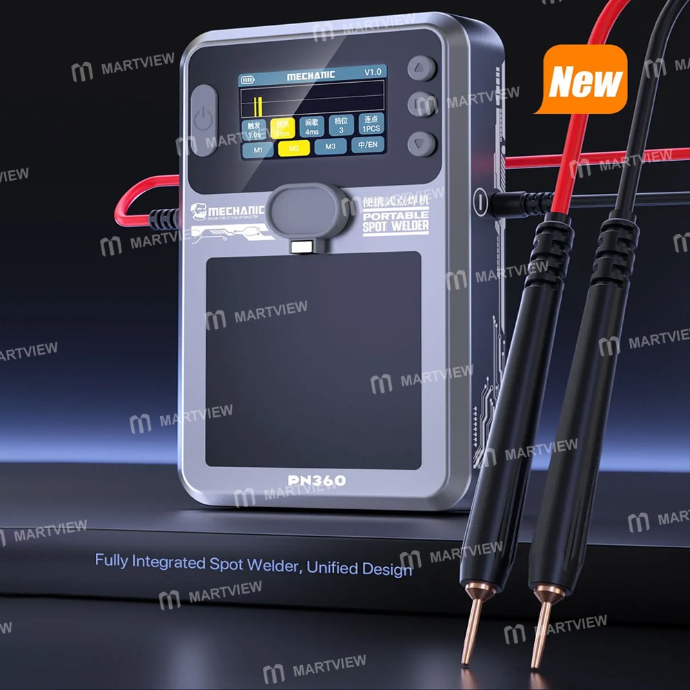 mechanic pn360-portable-manual-auto-double-pulse-digital-display-battery-spot-welder-2