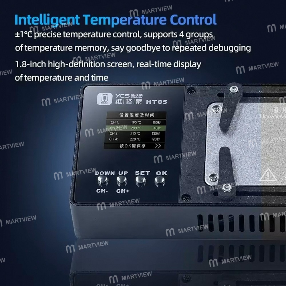 ycs ht05-universal-preheating-platform-for-motherboard-layering-desoldering-chip-degumming-4