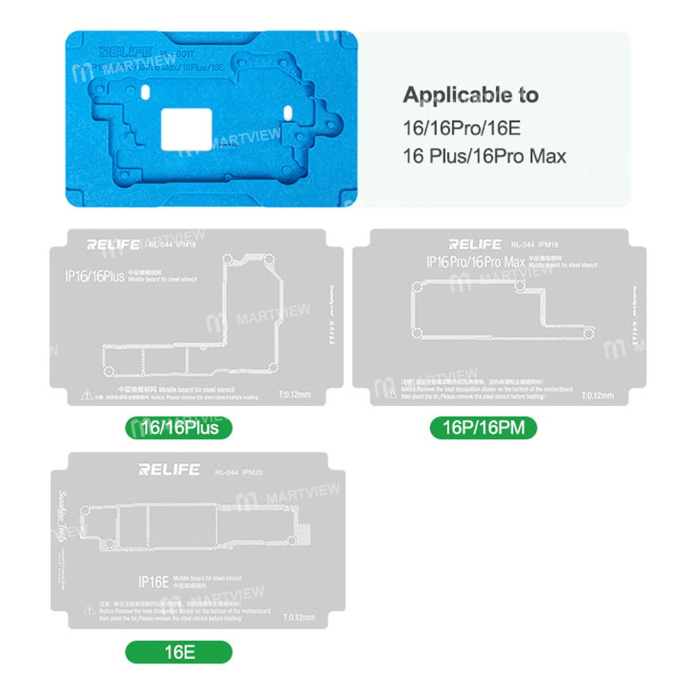 relife rl-601t-26-in-1-middle-layer-tin-planting-bga-reballing-platform-set-9