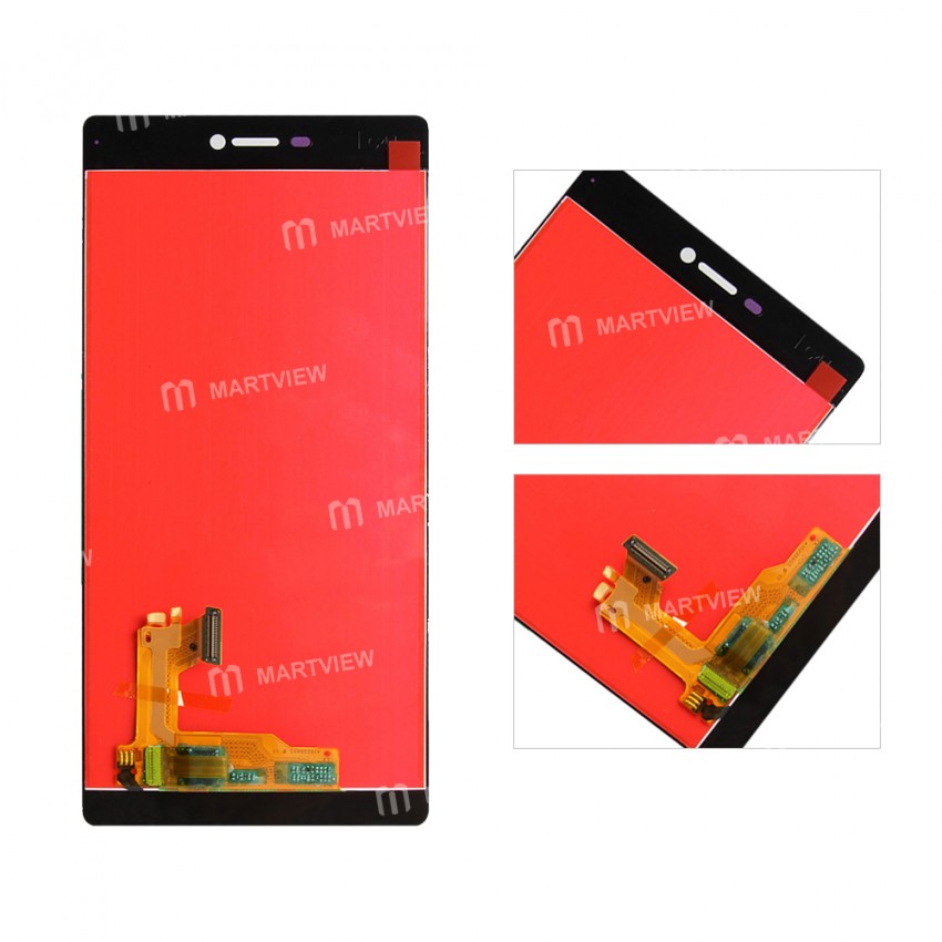 LCD Display Touch Screen Digitizer Assembly Replacement for Huawei P8 - Gold