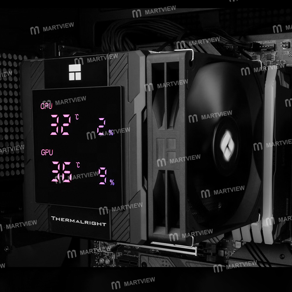 thermalright peerless-assassin-12-digital-black-digital-display-6-heatpipe-cpu-air-radiator-10