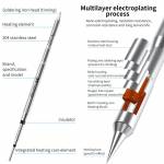 MaAnt C210 Cartridges Universal C210-002 / 018 / 020 Solder Iron Tips for JBC Sugon T26