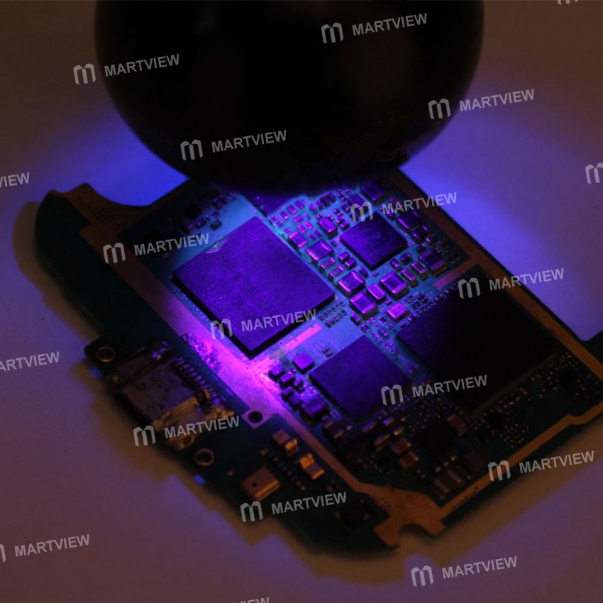 Small LED USB Ultra Violet Light Lamp Shadowless UV Glue Curing Lamp with Control Button and Fixed H