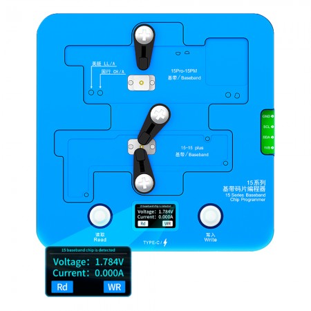 JCID 15 Series Baseband EEPROM Chip Programmer for iPhone 15 / 15 Plus / 15 Pro / 15Pro Max