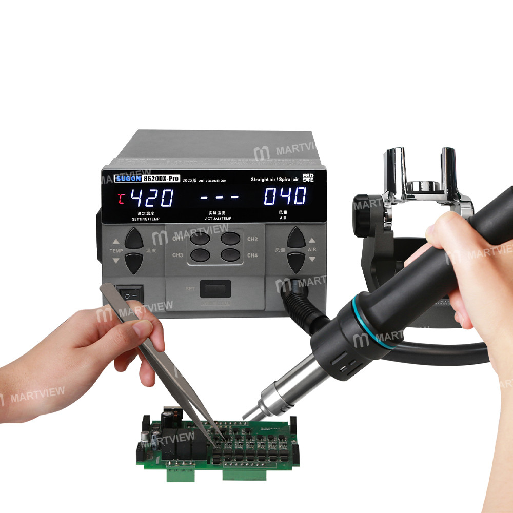 sugon 8620dx-pro-1300w-high-power-heat-gun-digital-display-desoldering-rework-station-5
