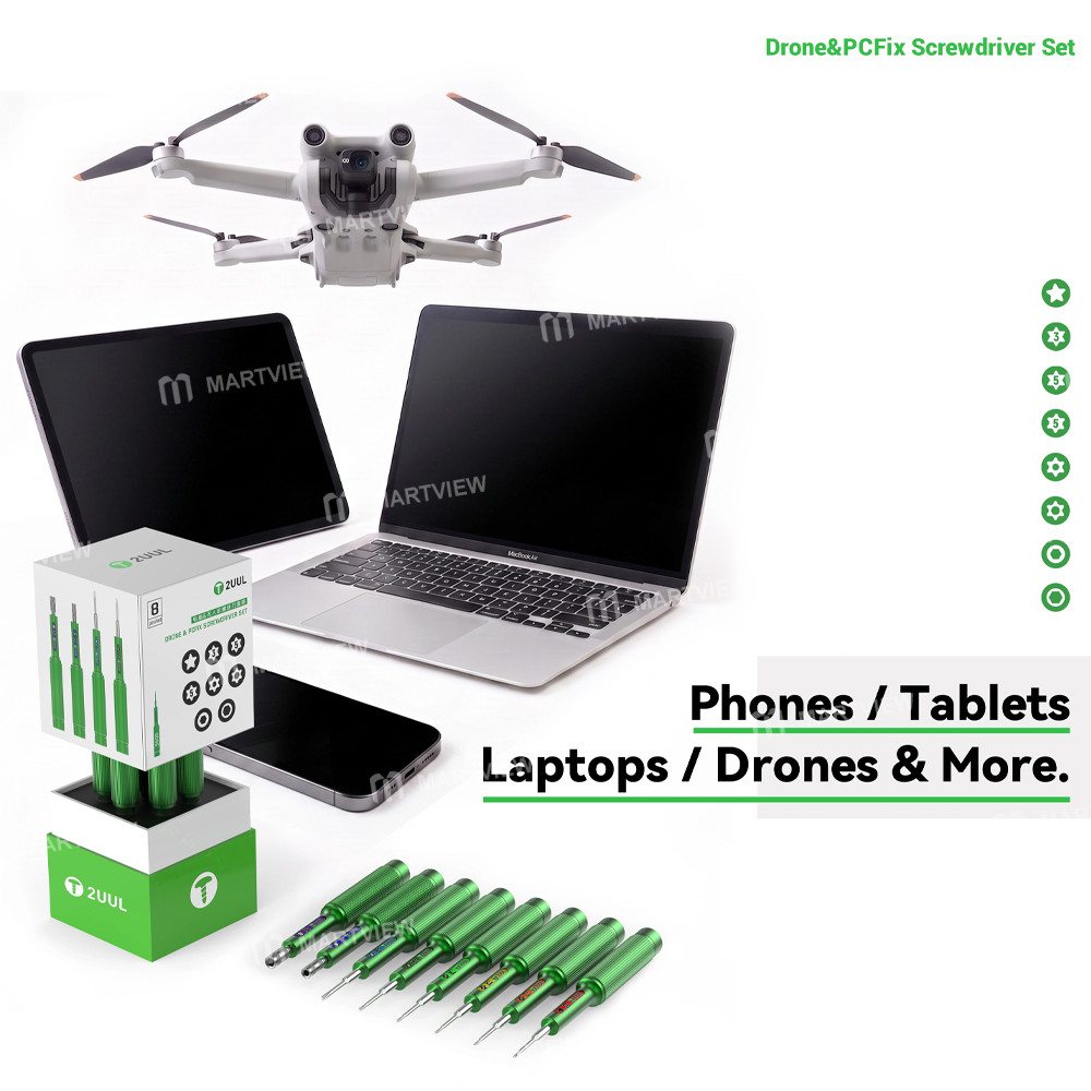 2uul sd95-dronepcfix-8-in-1-screwdriver-set-for-phones-tablets-laptops-drones-repair-3
