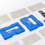 Aixun Z12 BGA Reballing Stencil Mid-Layer Planting Tin Station For iPhone 12 / 12 Pro / 12 Pro Max /