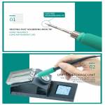 Aifen-A2 Lead-Free Smart Welding Station Compatible C115/C210/C245 Handle for Phone BGA PCB Repair